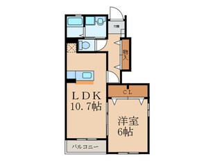 アバンツァ－トカ－サＣ棟の物件間取画像